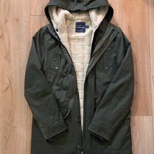 TOPMAN GREEN PARKA